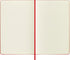 MOLESKINE RULED HARD RED
