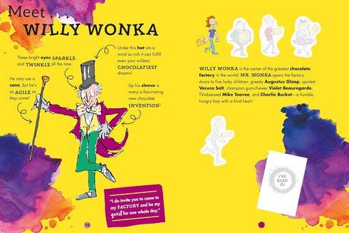 ROALD DAHL: BIG OFFICIAL STICKER BOOK - BLAKE. QUENTIN