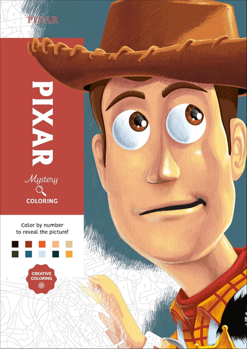 PIXAR DISNEY MYSTERY COLORING - MARIEZ. JEREMY