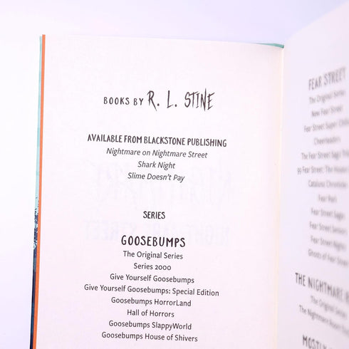 NIGHTMARE ON NIGHTMARE STREET - STINE. R. L.