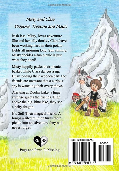 MISTY AND CLARA:DRAGONS, TREASURE AND MAGIC - CHRISTOPHERSON. SUE