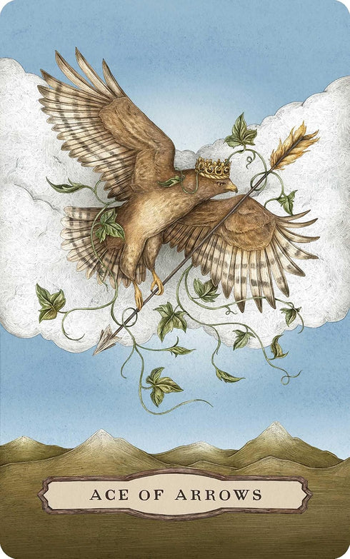 TAROT OF THE WOODLAND WARDENS: 78-CARD DECK & GUIDEBOOK - ROUX. JESSICA