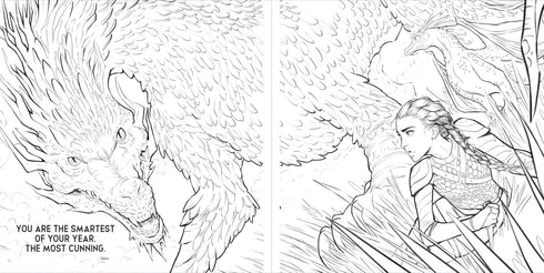 FOURTH WING: OFFICIAL COLORING BOOK - ENTANGLED