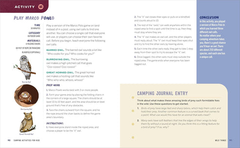 Camping Activities For Kids