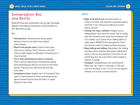 SOCIAL SKILLS TO BE A GREAT FRIEND - CROHN. JOANN