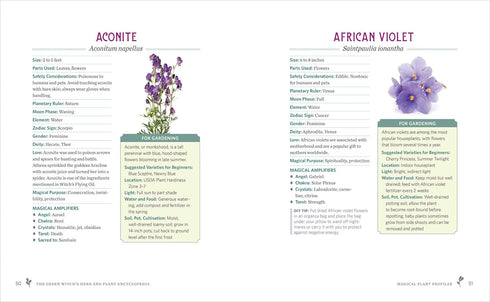 GREEN WITCH'S HERB AND PLANT ENCYCLOPEDIA: 150 INGREDIENTS - MORGANA. ROWAN