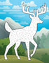 WOODLAND ANIMALS: STICKER BY NUMBER - OWEN. WELDON
