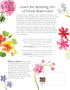 EASY WATERCOLOR FLOWERS: 45 BEAUTIFUL PAINTINGS FOR BEGINNERS - ROSEN. BIANCA