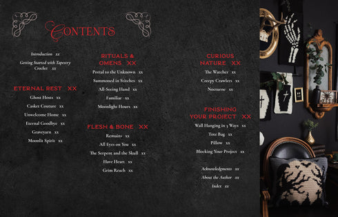 SPOOKY TAPESTRY CROCHET: 20 TO-DIE-FOR DESIGNS FOR BEGINNERS - CH