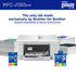 BROTHER INKVESTMENT 1365 WIRELESS COLOR INKJET PRINTER