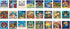 CHRISTMAS TOWN FAIR ADVENT CALENDAR PUZZLES - EUROGRAPHICS