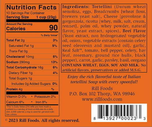 THORPELLINI TORTELLINI SOUP - SMALL