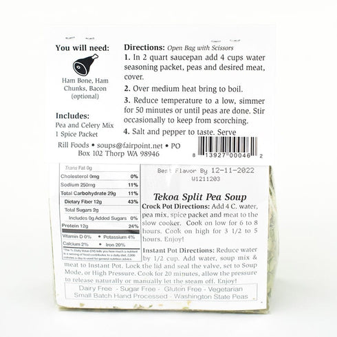 TEKOA SPILT PEA SOUP - SMALL