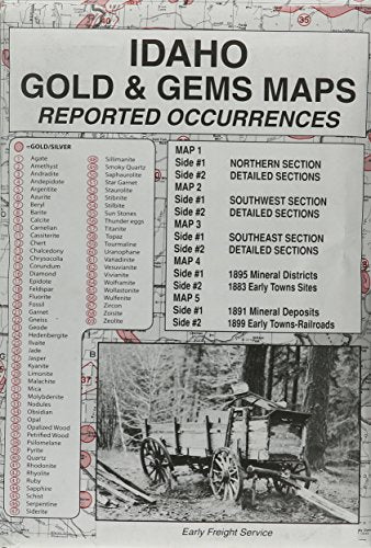 IDAHO GOLD & GEMS MAPS