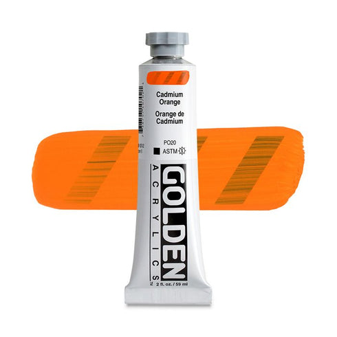 HB ACRYLIC PAINT CADMIUM ORANGE 2 OZ