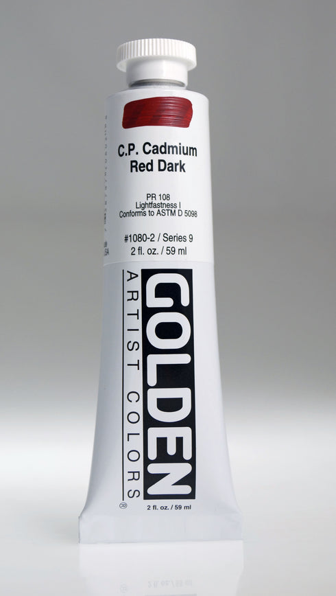HB ACRYLIC PAINT  CADMIUM RED DARK 2OZ