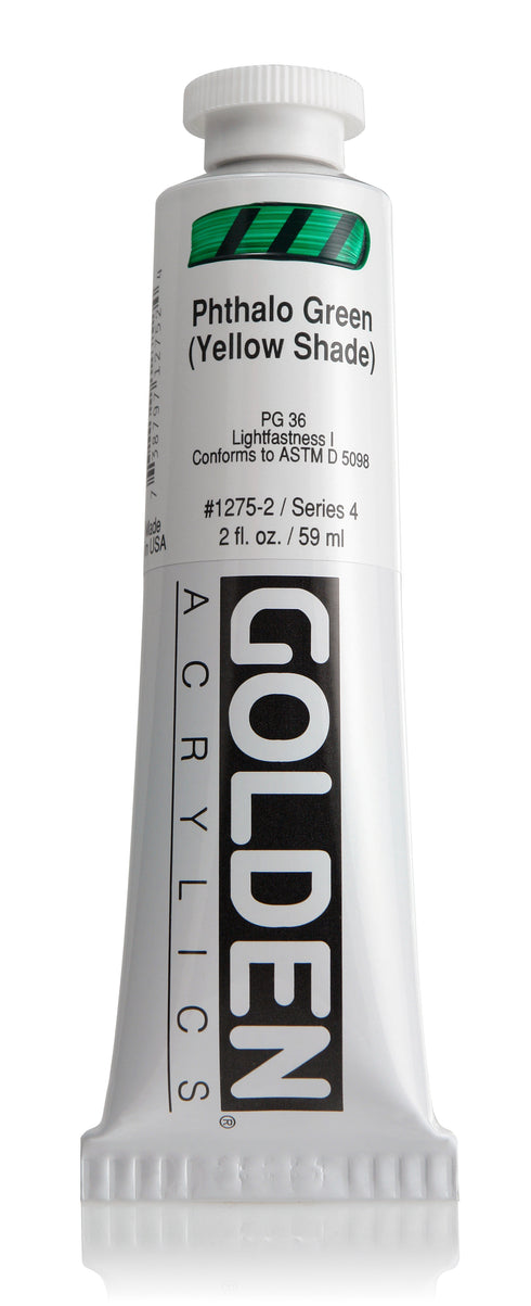 HB ACRYLIC PAINT PTHALO GRN/YELL S 2OZ