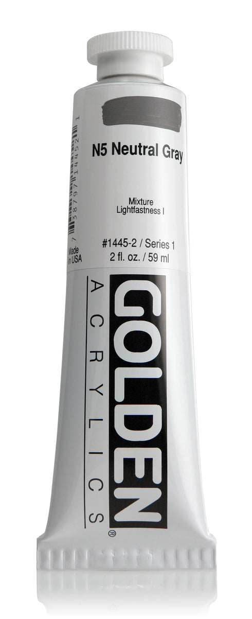HB ACRYLIC PAINT NEUTRAL GREY N5 2OZ