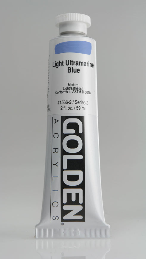 HB ACRYLIC PAINT LIGHT ULTRA BLUE 2OZ