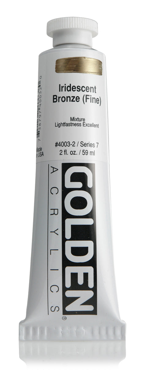 IRID ACRYLIC PAINT BRONZE FINE 2OZ