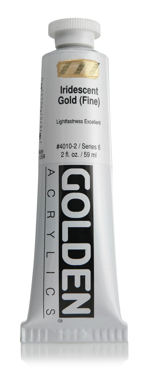 HB ACRYLIC PAINT IRID GOLD FINE 2OZ