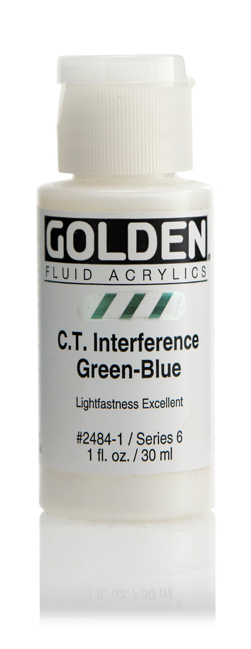 FLUID ACRYLIC PAINT INTER GREEN BLUE