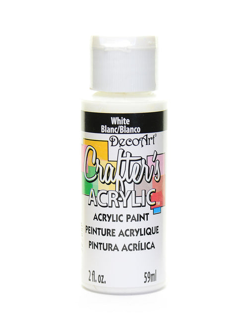 WHITE 2OZ CRAFTER ACRYLIC CRAFTERS