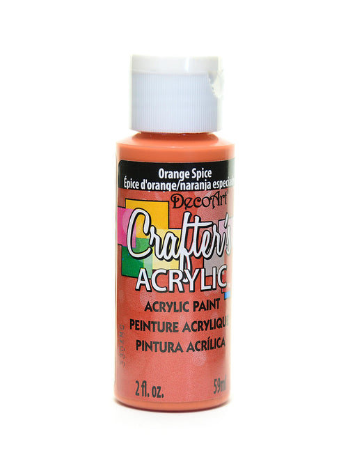 2OZ ORANGE SPICE CRAFTER ACRYLIC PAINT