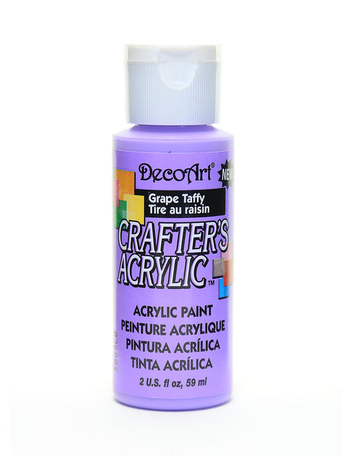 2OZ GRAPE TAFFY CRAFTER ACRYLIC PAINT