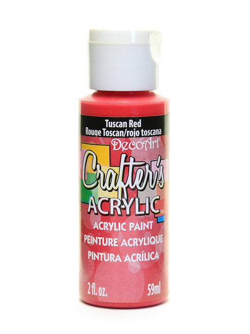 2OZ TUSCAN RED CRAFTER ACRYLIC PAINT