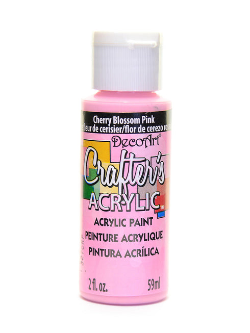 2OZ CHRY BLOSM PNK CRAFTER ACRYLIC PAINT