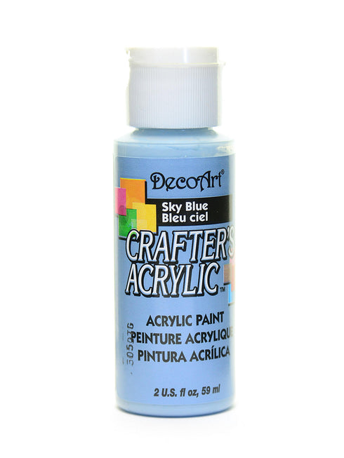 2OZ SKY BLUE CRAFTER ACRYLIC PAINT