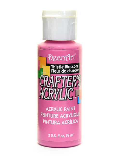 2OZ THISTLE BLOSSM CRAFTER ACRYLIC PAINT