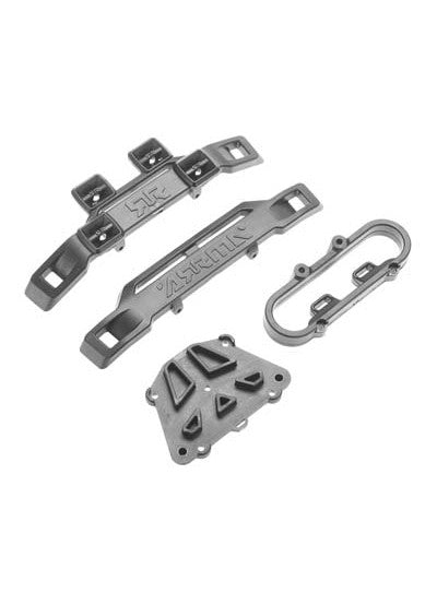 ARRMA Front/Rear Bumper Set Nero