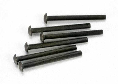3X30MM BUTTON-HEAD SCREWS (6) TRA2582