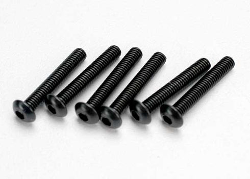 3X18MM BUTTON-HEAD SCREWS (6) TRA2583