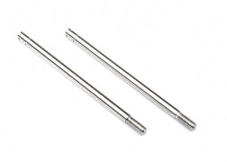TRAXXAS SHOCK SHAFTS HARD CHROME (2) TRA2656