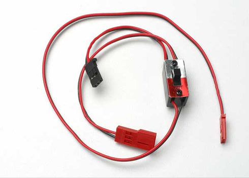 TRAXXAS 3034 RECEIVER SWITCH HARNESS WITH CHARGE JACK