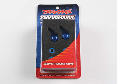 STEERING BLOCK ALUMINUM BLUE