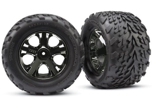 3669A TRAXXAS - T&W ALL STAR BLK 2.8/TALON