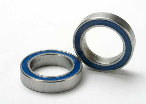 TRX-5120 TRAXXAS BALL BEARINGS, BLUE RUBBER SEALED (12X18X4MM) (2)