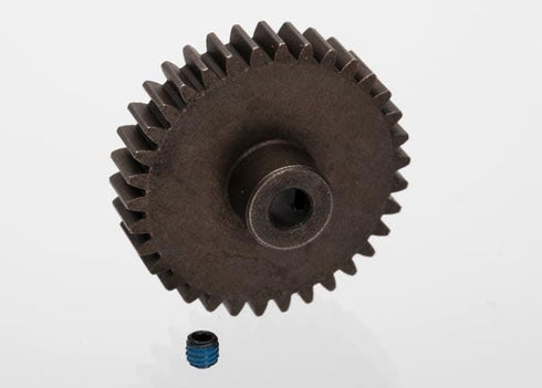 TRAXXAS 34-T PINION GEAR WITH 1.0 METRIC PITCH TRA6493