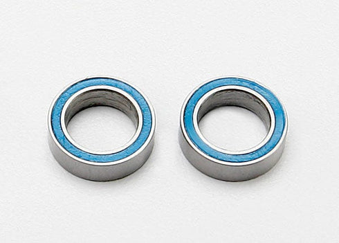 TRX-7020 TRAXXAS BALL BEARINGS, BLUE RUBBER SEALED (8X12X3.5MM) (2)