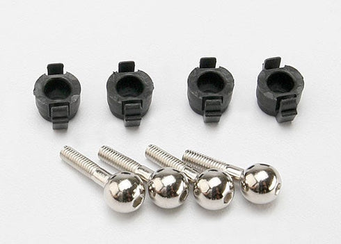 TRX-7033 TRAXXAS PIVOT BALLS (4)/ PIVOT BALL CAPS (4)