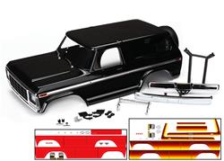 8010X - BODY BRONCO BLK DECALS & ACCY - TRAXXAS