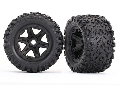 3.8" TALON EXT MT TIRES (BLACK) - WHEELS & TIRES TRA8672