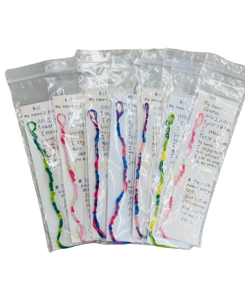 SWIRL FRIENDSHIP BRACELET BY ELEANOR (HAND MADE)