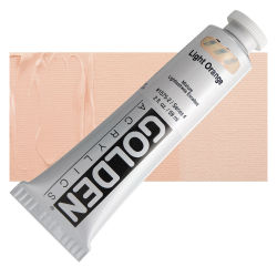 LIGHT ORANGE HB ACRYLIC 2OZ