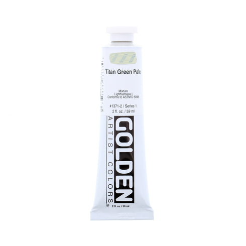 HB ACRYLIC PAINT TITAN GREEN PALE 2OZ