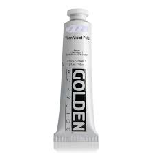 GOLDEN HEAVY BODY ACRYLIC TITAN VIOLET PALE 2OZ